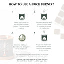 Om Incense Brick Burner