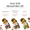 Frankincense, Myrrh, Frankincense & Myrrh Anointing Oils - Display Set of 24