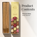 Ambar Rose Temple Incense Sticks
