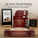 Sacred Resins Incense Bricks & Burner Display Set