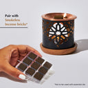 Oriental Incense Brick Burner