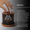 Oriental Incense Brick Burner