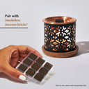 Snowflake Incense Brick Burner