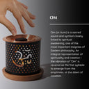 Om Incense Brick Burner